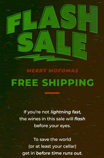 Vinomofo flash sale email example